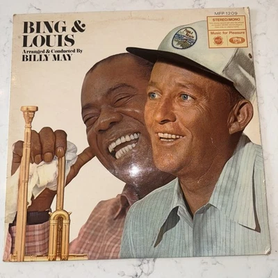 [SOUL/JAZZ]~EXC LP~BING CROSBY~LOUIS ARMSTRONG~Bing And Louis~[1967~MFP] - Image 1 of 4