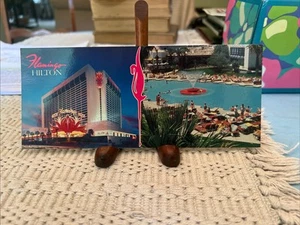 Flamingo Hilton And Tower Post Card Long Version - Picture 1 of 2