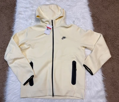 Nike Sportswear Tech Fleece Windrunner Coconut Milk Size Large Hoodie FB7921-113 - Image 1 of 4