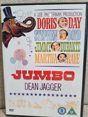 JUMBO (1962) DVD. Doris Day Dean Jagger Classic Musical Comedy - Image 1 of 2