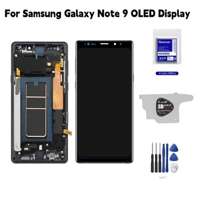 For Samsung Galaxy Note 9 OLED Display LCD Screen Digitizer Assembly with Frame - Image 1 of 4