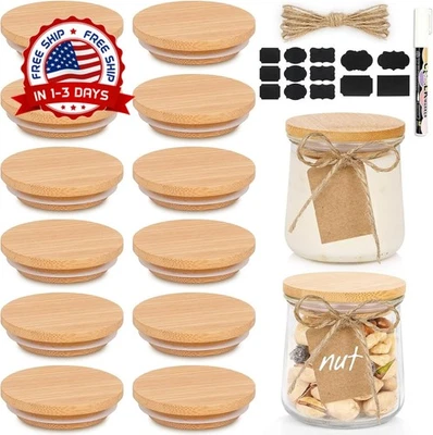Tapas Para Tarros De Yogur Juego Tapas De Bambu Para Tarros De Yogur Oui Tapas Foto 1 de 4