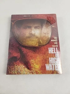 Hell Or High Water 4K UHD + Blu-Ray Limited Edition Steelbook Brand New Sealed - Picture 1 of 13