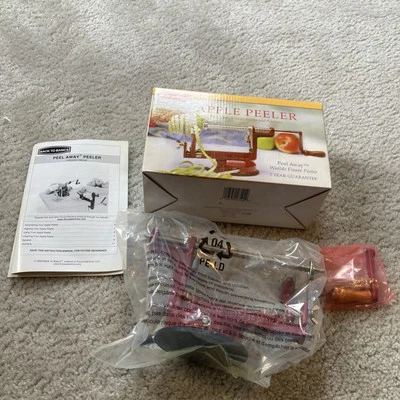 Peel Away Apple / Potato Peeler Cast Iron Peeler Corer Slicer A505 Back to Basic - Image 1 of 4