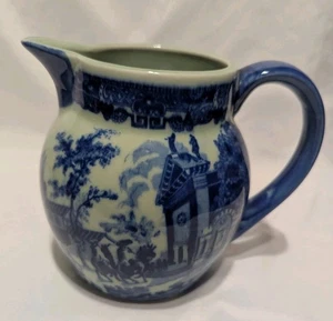 Vintage Victoria Ware Eisenstein Krug 6" Krug blau Transfer ca. 1960er - Bild 1 von 6