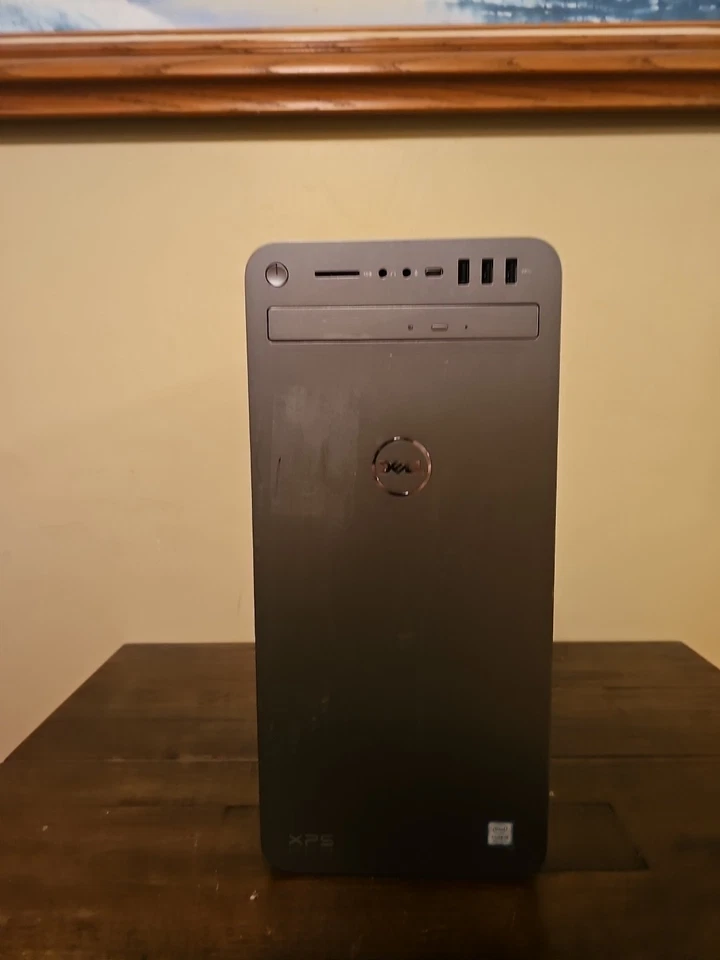 Dell XPS Desktop 8930 3.6GHz i9-9900K 32GB 512GB SSD/2TB HDD GTX 1080 Very Good - Image 1 of 4