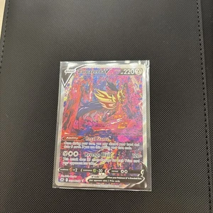 Zamazenta V Gg54/Gg70 Crown Zenith: Galarian Gallery Holo - Picture 1 of 2