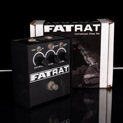 Pedal de distorsión de chip ProCo Fat Rat Vintage LM308N usado con caja Foto 1 de 4