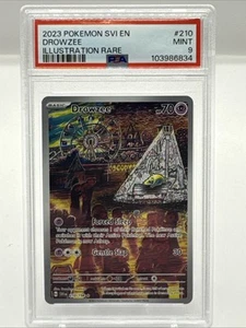 Drowzee 210/198 Pokemon S&V Illustration Rare PSA 9 English **US SHIP** - Picture 1 of 2