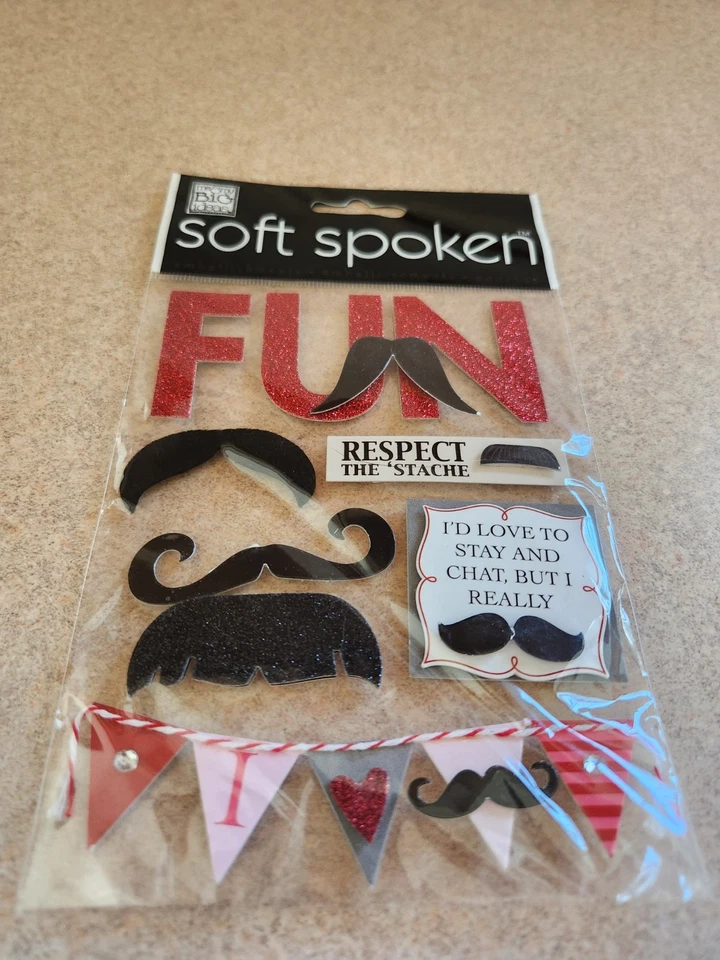 Me & My Big Ideas/Soft Spoken~Fun~Dimensional Stickers - Image 1 of 1