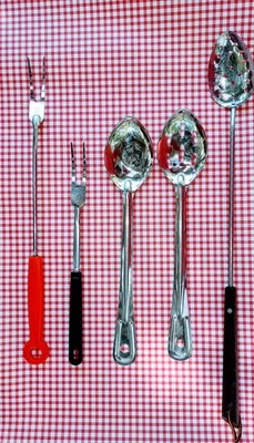 Unique mixed lott Long Handle FORKS &SpoonS ECKO/ P&G/ SOME RETRO - Imagem 1 de 4