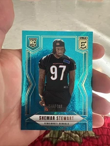 2025 Panini Donruss Elite Teal Matrix /499 RC Shemar Stewart Bengals - Bild 1 von 5