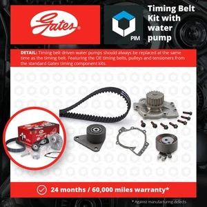 Timing Belt & Water Pump Kit fits VOLVO XC70 295 2.0 2.4 2.5 97 to 07 Set Gates - Picture 1 of 3