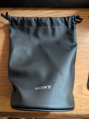 SONY LENS Pouch Travel Soft Carry BAG Case CM2 - Medium size ~6" x 3.5" - Image 1 of 2