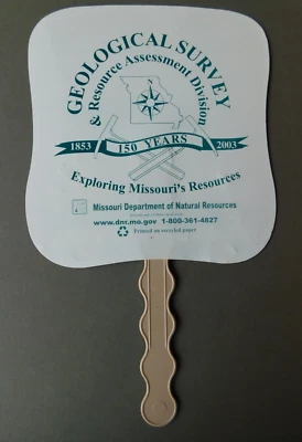 Missouri Department of Natural Resources - 2003 Paper Fan - advertisement - Изображение 1 из 2