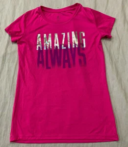 CHAMPION GIRLS ATHLETIC SHIRT SIZE XL 14-16 - Picture 1 of 3