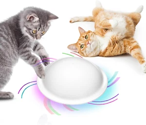Interactive Cat Toys Indoor Cats Automatic String Toy USB Rechargeable Rotation - Picture 1 of 1
