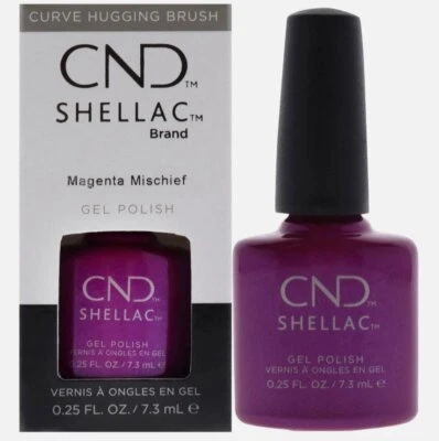 CND Shellac Gel Politur Magenta Mischief 0,25 Oz. - Bild 1 von 2