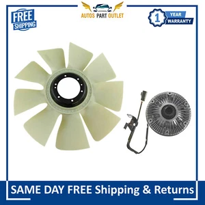 New Radiator Fan Clutch & Fan Blade Set For 2004-2010 Dodge Ram 2500 3500 - Bild 1 von 8