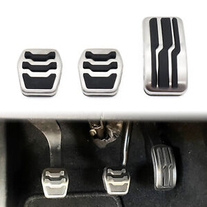 Stainless Steel Fuel Brake Rest Pedal Cover For Focus Ford Mazda 3 Lincoln MKC