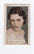 Australian Licorice British Film Stars 1934. Dorothy Boucher