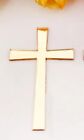 Gold Acrylic Cross Cake Topper ,christening , Holy Communion , Wedding