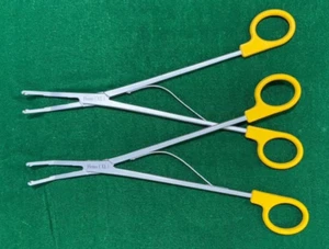 2pc Laparoscopic Open Surgery Hemo-Lok Applier (XL) Reusable Surgical Instrument - Picture 1 of 12