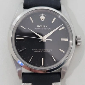 Rolex Oyster Perpetual Ref 6564 34mm Mens Automatic 1950s Vintage Swiss RA532B - Picture 1 of 11