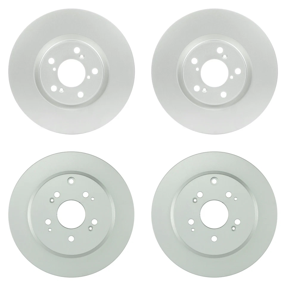 Kit de pastillas de freno de disco rotores delanteros y traseros Bosch QuietCast para MDX Pilot ZDX Foto 1 de 1