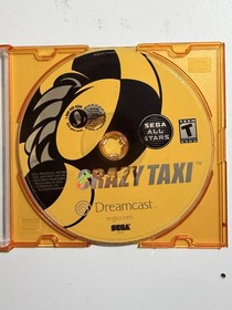 Crazy Taxi Sega All-Stars (Sega Dreamcast, 2000) Disc Only