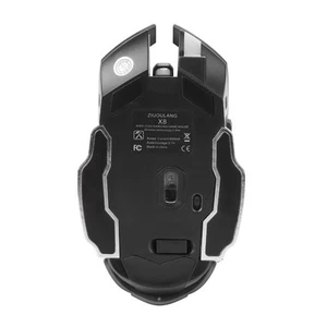 Portable Mute Rechargeable 2400DPI USB 2.4GHz Wireless Optical Gaming Mouse F CB - Bild 1 von 16