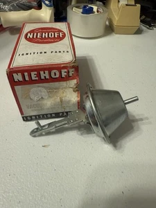 NIEHOFF DELCO REMY DR-356 NORS VACUUM ADVANCE CHAMBER 1965-66 CHEVY CADILLAC + - Picture 1 of 2