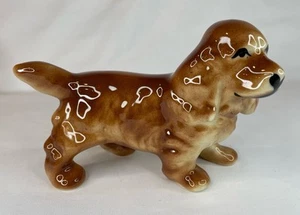 Vintage Cocker Spaniel Dog Porcelain Figurine - Picture 1 of 22