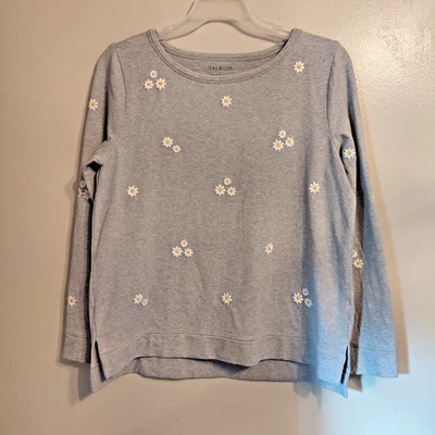 Suéter Floral Vintage Talbots Talla L Cottagecore Grannycore Bordado Margarita Foto 1 de 4