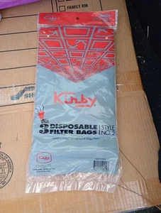 Kirby Style 2 Heritage 1HD Vacuum Cleaner Bags 19068103 New In Package - Picture 1 of 2
