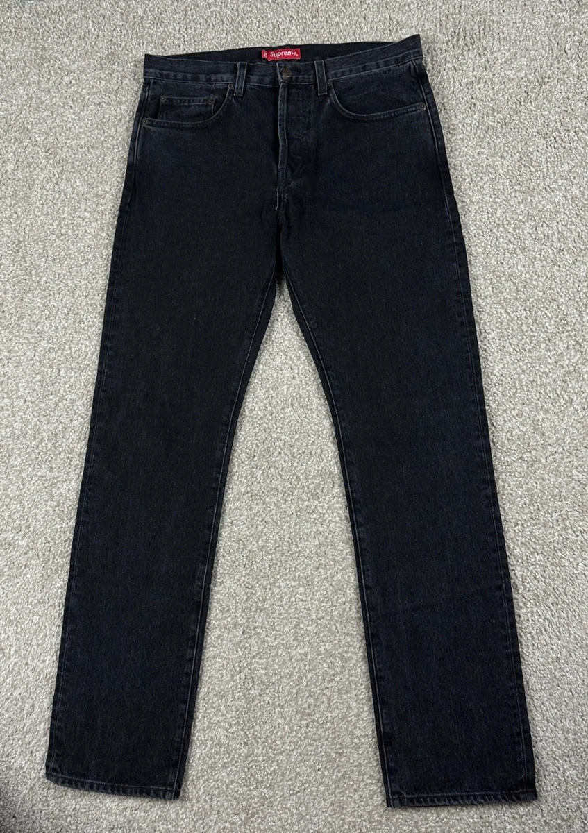 パンツ supreme Baggy Jean BLACK 32 Supreme Baggy Jean Black Men's - FW23 - US