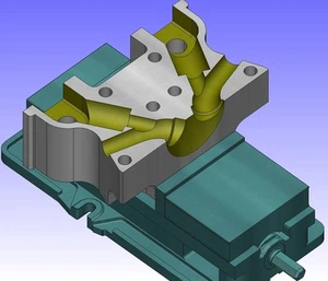 CondaCam3.1-LT, CAM Software, CAD / CAM  ,HSC-Fräsen , CNC Software , CNC Editor - Bild 1 von 12