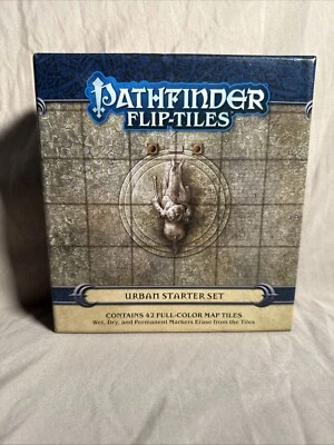 Pathfinder Flip-Tiles PZO4077 Urban Starter Set 42 mappe piastrelle terreno Paizo - Immagine 1 di 4