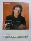 Neal Schon Journey 1992 Vintage Orig Fernandes Guitar Sustainer Promo Poster