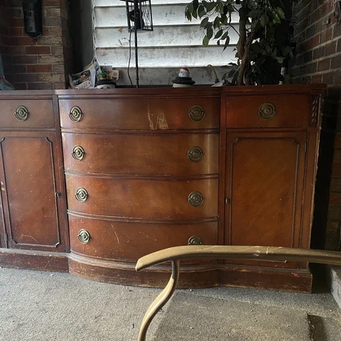Drexel Heritage Travis Court Duncan Phyfe style buffet Cover