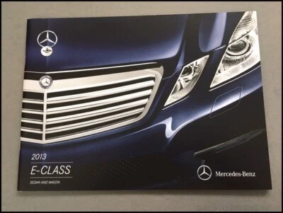 2013 Mercedes Benz E-Class E63 AMG E350 E400 E550 28-page Sales Brochure Catalog Foto 1 de 4