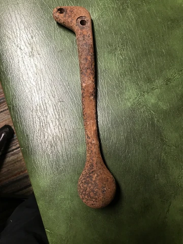 Antique Cast Iron  Clutch Handle for A Dandy Boy Lawn Tractor (very Old) Cover