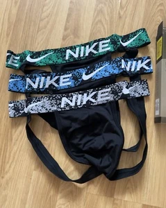 Nike Everyday Micro Jock Jockstrap Unterwäsche Herren Interesse Large Slip 3 Paar - Bild 1 von 12