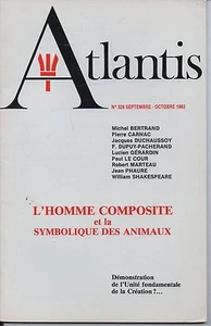 ATLANTIS NR. 328 SEPTEMBER 1983 L ZUSAMMENGESETZTER MANN UND DIE SYMBOLIK DER TIERE - Bild 1 von 1