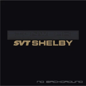 SVT Shelby Decal Sticker logo Sticker EURO Racing mustang ford GT Nascar Pair - Bild 1 von 14