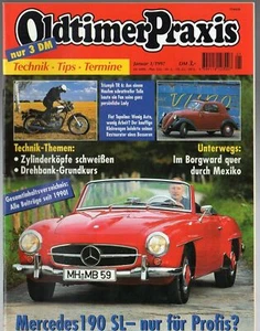 OLDTIMER PRAXIS 1 / 1997 / MERCEDES 190 SL, BORGWARD Isabella, NSU 1200 C - Bild 1 von 2