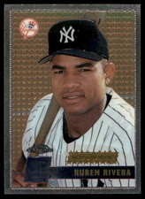 1996 Topps Chrome Ruben Rivera #138 New York Yankees