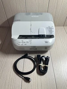 Epson BrightLink 475Wi 3LCD Projector Ultra Short Throw 2600 Lumens - Picture 1 of 8