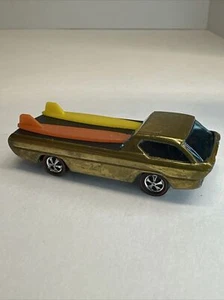 Vintage Hot Wheels Redline 1968   Gold Deora HK - Dark Int., - Picture 1 of 24