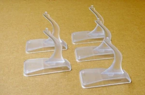 Transparent Plastic Display Stand for 1:400 Diecast aircraft 5 set bundle FS!! - Picture 1 of 1
